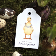 Küken - Geschenkanhänger für Ostern - 